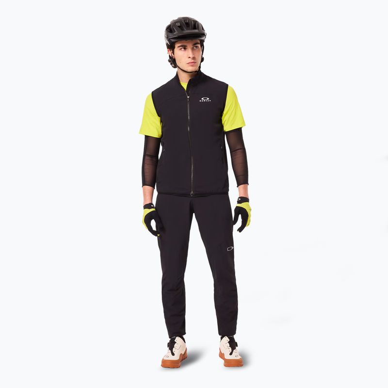 Pánská cyklistická vesta Oakley Elements Vest blackout 2