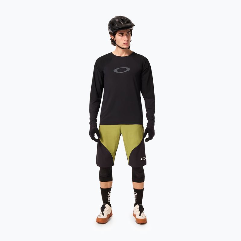 Pánský cyklistický dres Longsleeve Oakley Seeker Airline blackout 2