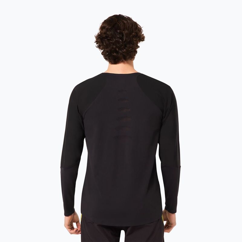 Pánský cyklistický dres Longsleeve Oakley Seeker Airline blackout 3
