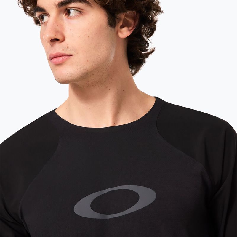 Pánský cyklistický dres Longsleeve Oakley Seeker Airline blackout 6