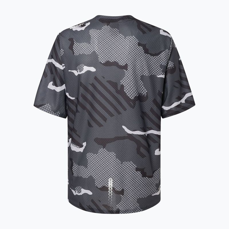 Pánský cyklistický dres  Oakley Ride Free black stripe/grip camo 10