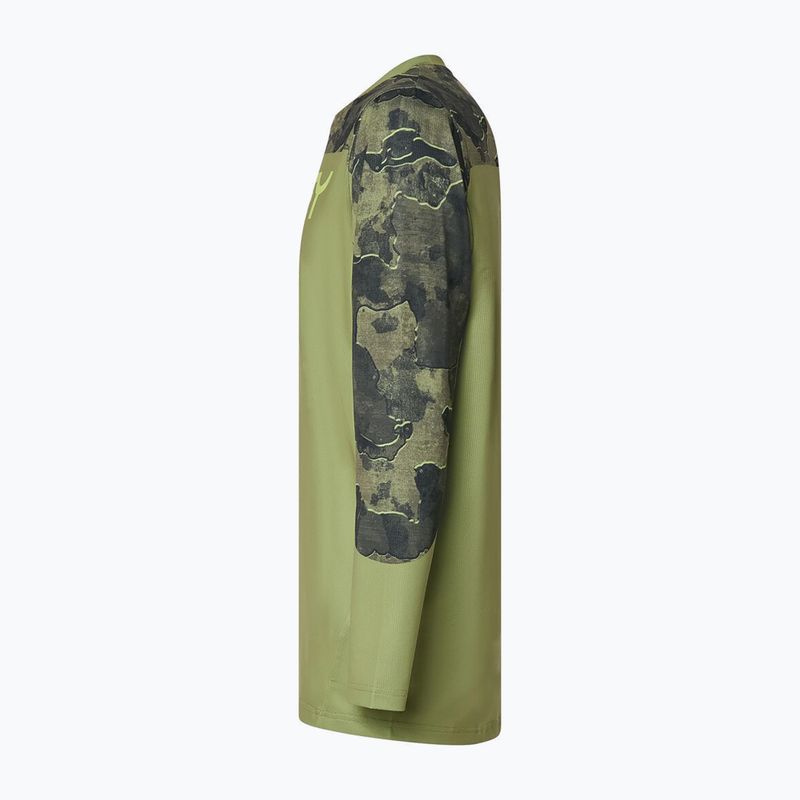 Pánský cyklistický dres longsleeve Oakley Maven Coast metal camo green 3