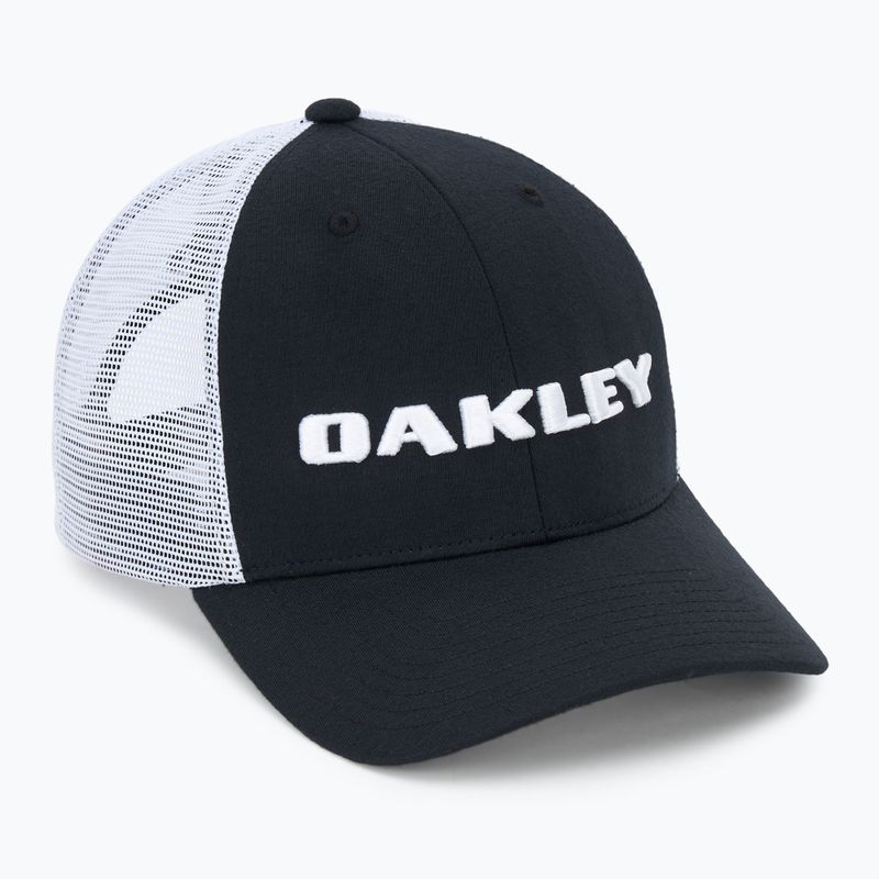 Pánská kšiltovka Oakley Heather New Era Bark Logo blackout