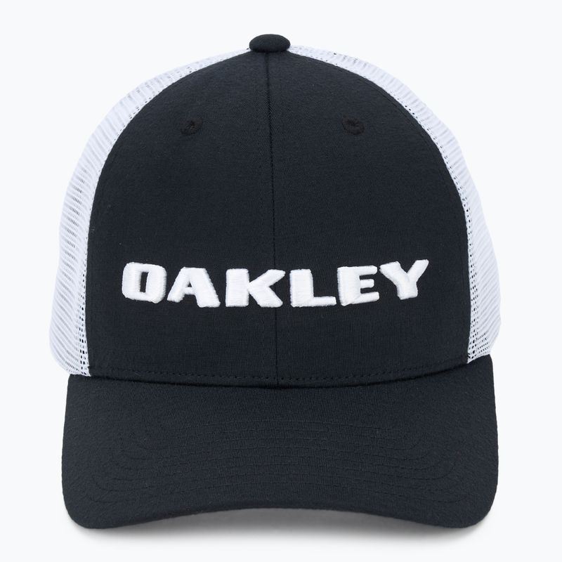 Pánská kšiltovka Oakley Heather New Era Bark Logo blackout 2