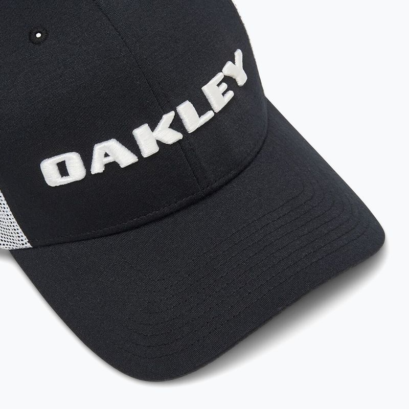 Pánská kšiltovka Oakley Heather New Era Bark Logo blackout 3
