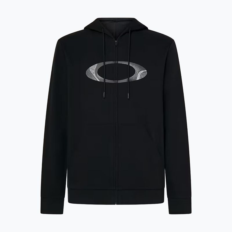 Pánská mikina Oakley New Ellipse Zip Hoodie blackout
