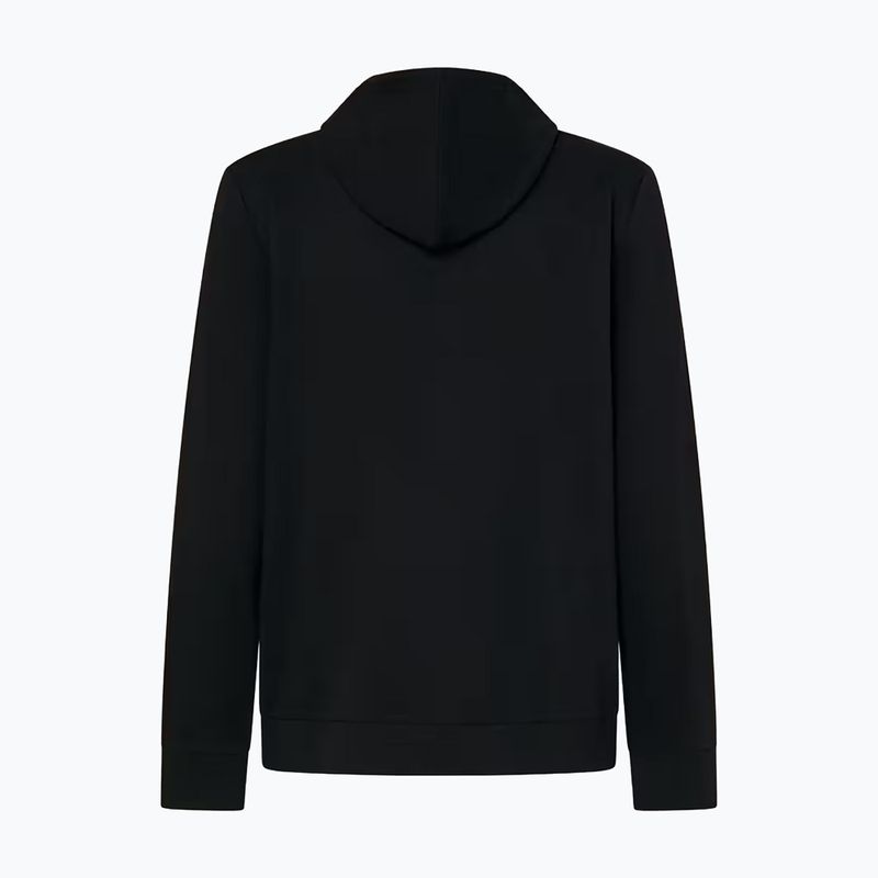 Pánská mikina Oakley New Ellipse Zip Hoodie blackout 2