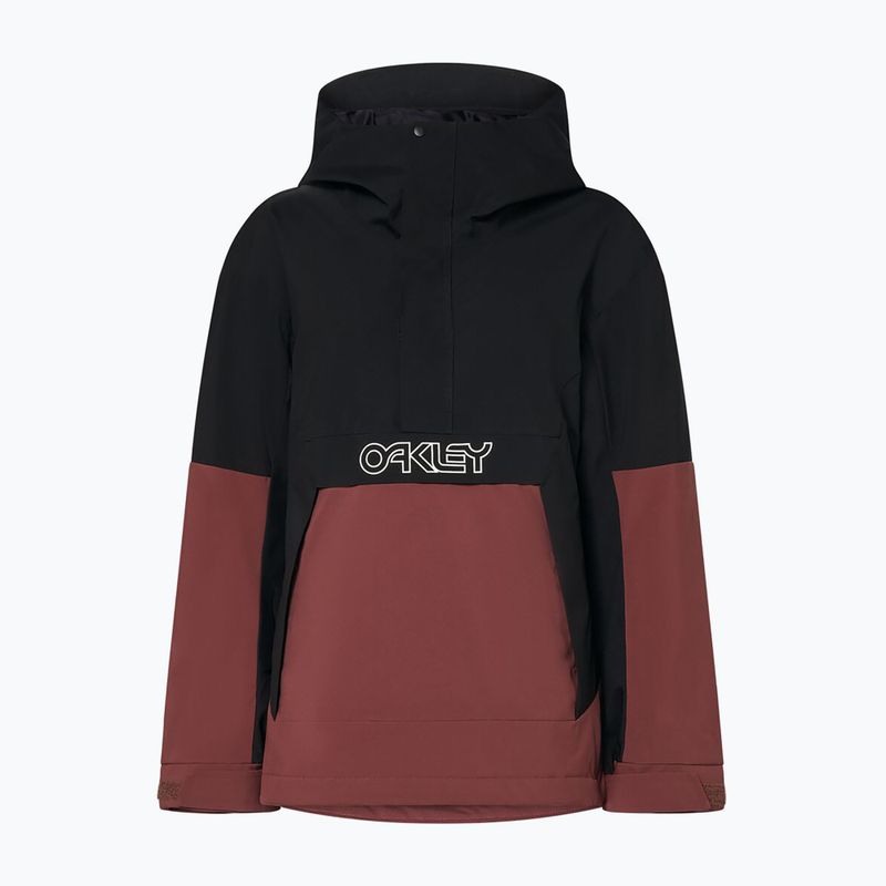 Dámská snowboardová bunda  Oakley WMNS TNP TBT Isulated Anorak blakout/grenache 10