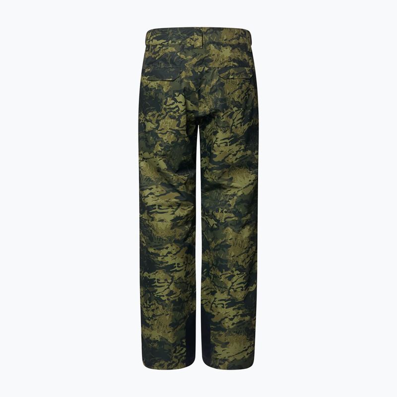 Pánské lyžařské kalhoty Oakley Divisional Cargo Shell tiger camo green 2