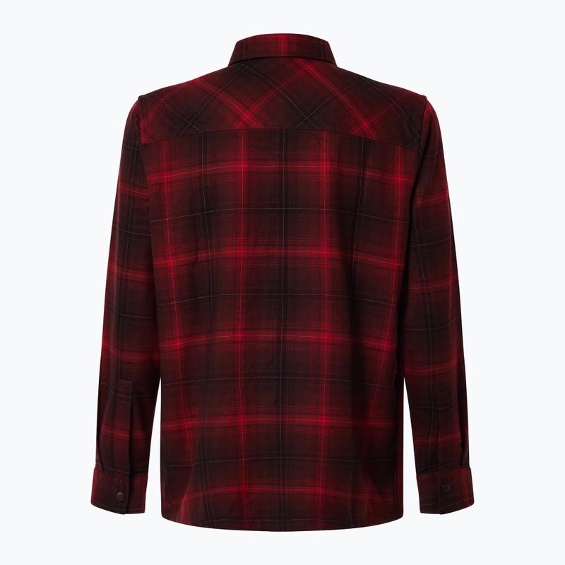 Pánská košile Oakley Butter Flannel Shirt black/grenache check 6