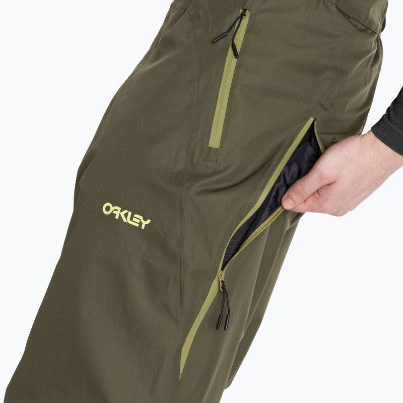 Pánské lyžařské kalhoty Oakley Tc Camber Rc Shell new dark brush 5