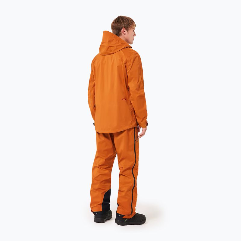 Pánská lyžařská bunda  Oakley Tc Outpost Rc Shell Jacket ginger 3