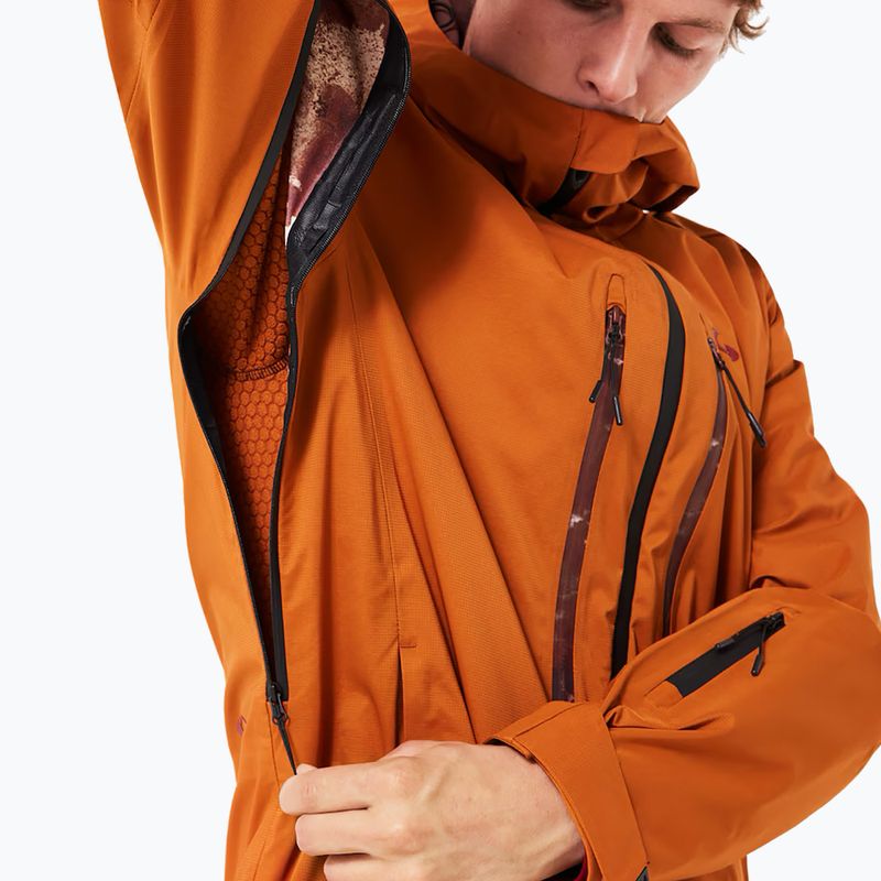 Pánská lyžařská bunda  Oakley Tc Outpost Rc Shell Jacket ginger 7