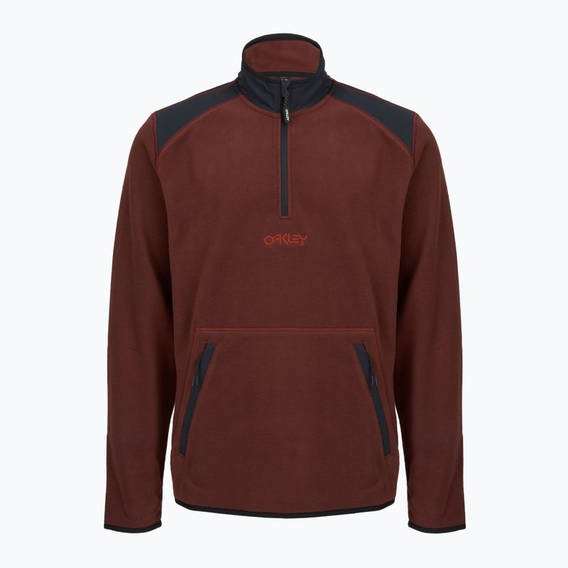 Pánská snowboardová mikina Oakley Butter Tech Fleece grenache