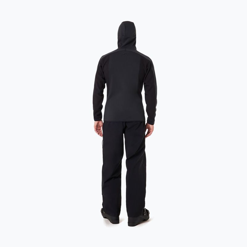 Pánská snowboardová mikina Oakley Drift Tech Fleece Hoodie blackout 3