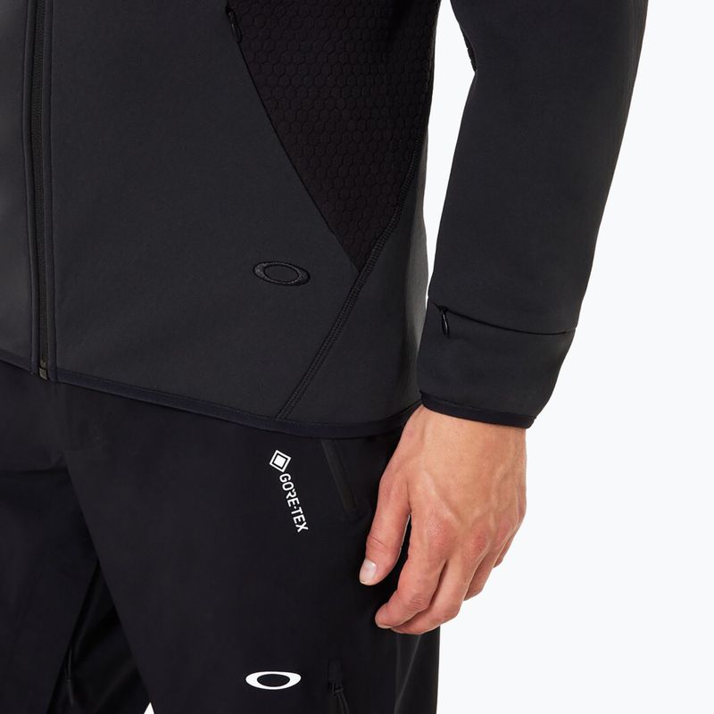 Pánská snowboardová mikina Oakley Drift Tech Fleece Hoodie blackout 9