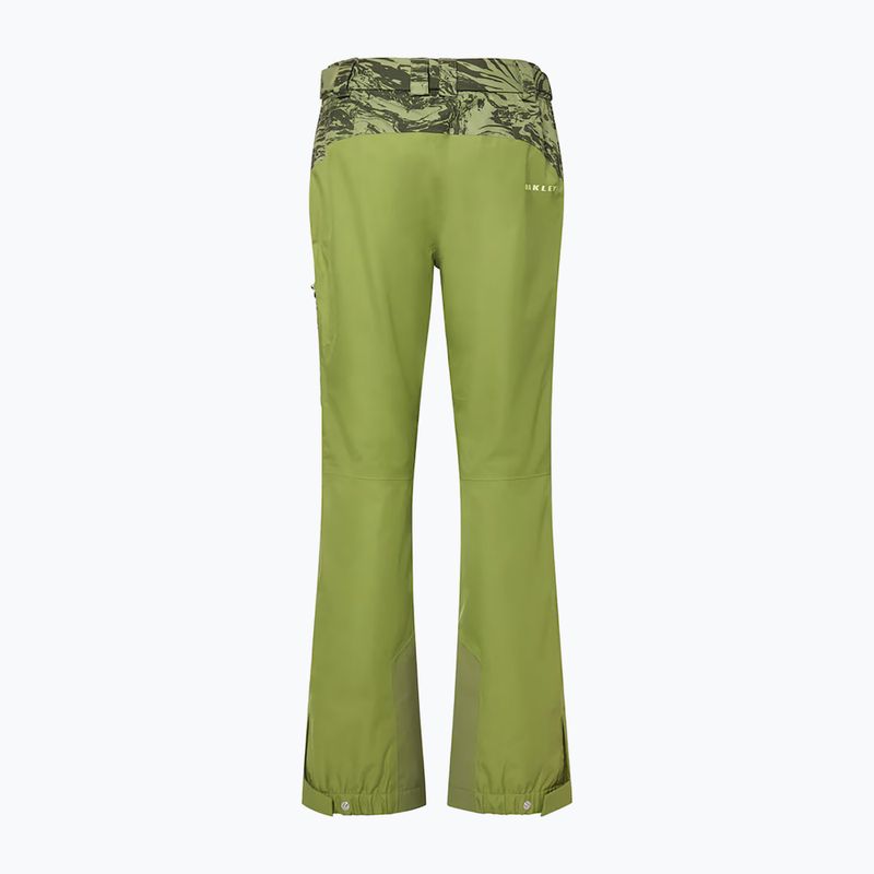 Dámské lyžařské kalhoty Oakley Tc Juno Reduct Shell Pant 2.0 duality swirl dbl green 10