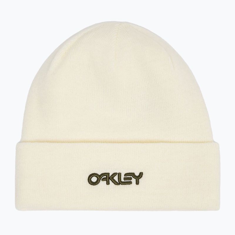 Zimní čepice Oakley B1B Logo Beanie arctic white