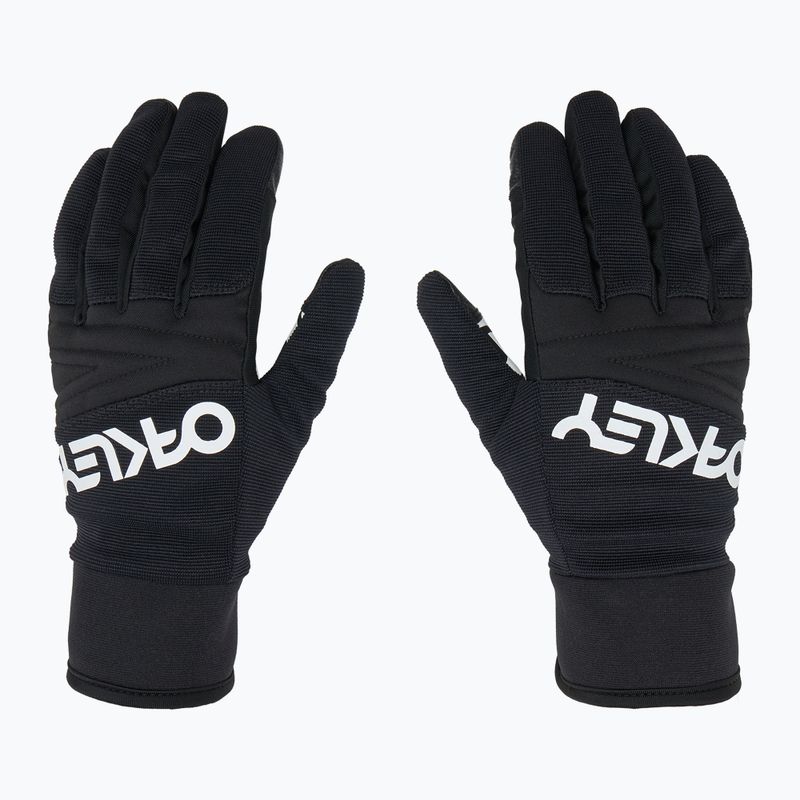 Pánské rukavice Oakley Factory Pilot Core Glove black/white logo 3