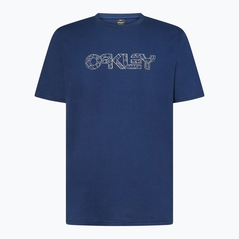 Pánské tričko Oakley Wire B1B Tee team navy