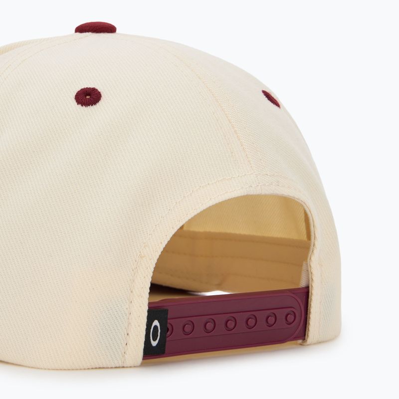 Pánská kšiltovka Oakley Mark III arctic white/iron red 4