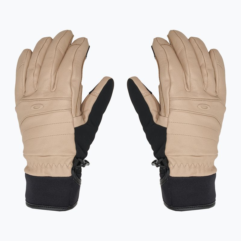 Dámské lyžařské rukavice Oakley W. Peak Leather humus 3