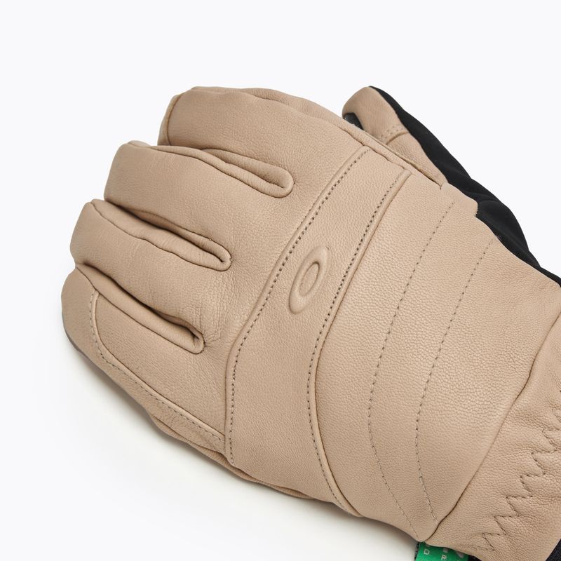 Dámské lyžařské rukavice Oakley W. Peak Leather humus 5