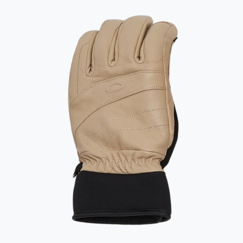 Dámské lyžařské rukavice Oakley W. Peak Leather humus 9