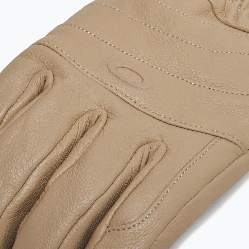 Dámské lyžařské rukavice Oakley W. Peak Leather humus 11