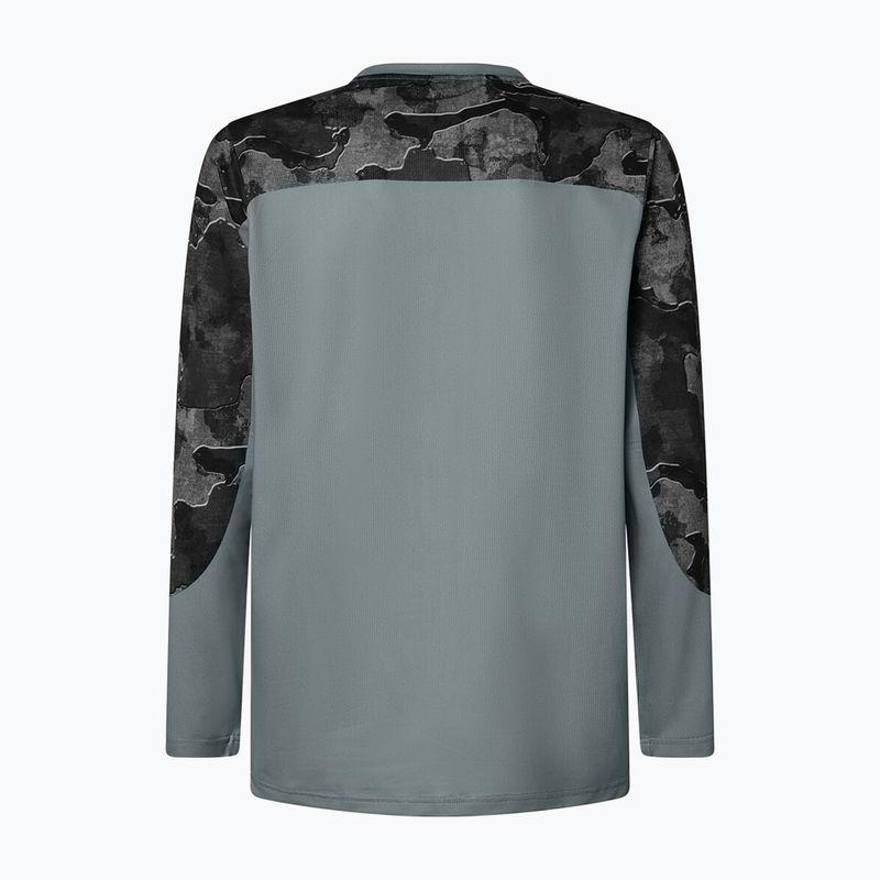 Pánský cyklistický dres longsleeve Oakley Maven Coast metal camo black 2