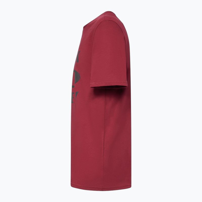 Pánské tričko Oakley Bark Ellipse Tee iron red 3