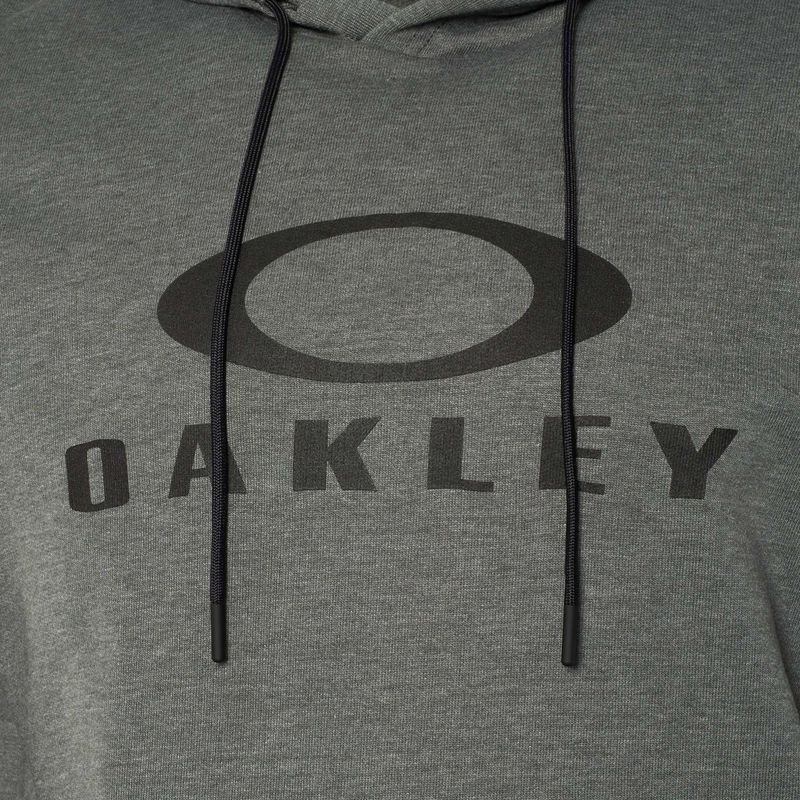Pánská mikina Oakley Bark Fleece Hoodie new athletic grey 3