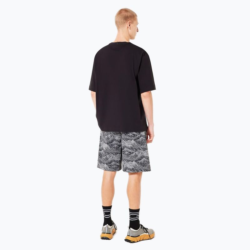Pánské tričko Oakley Wired Mtn Scape T-Shirt blackout 3