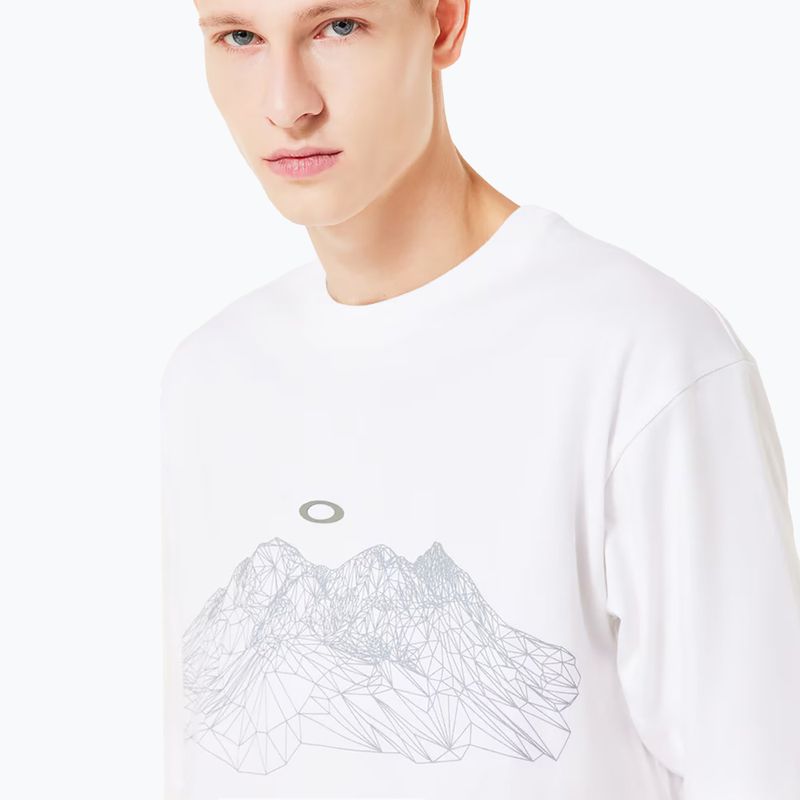 Pánské tričko Oakley Wired Mtn Scape Tee white 5