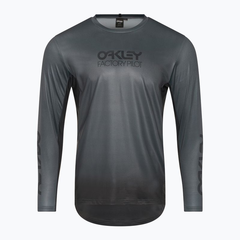 Pánský cyklistický dres Longsleeve Oakley Maven Coast 2.0 LS gradient black grey
