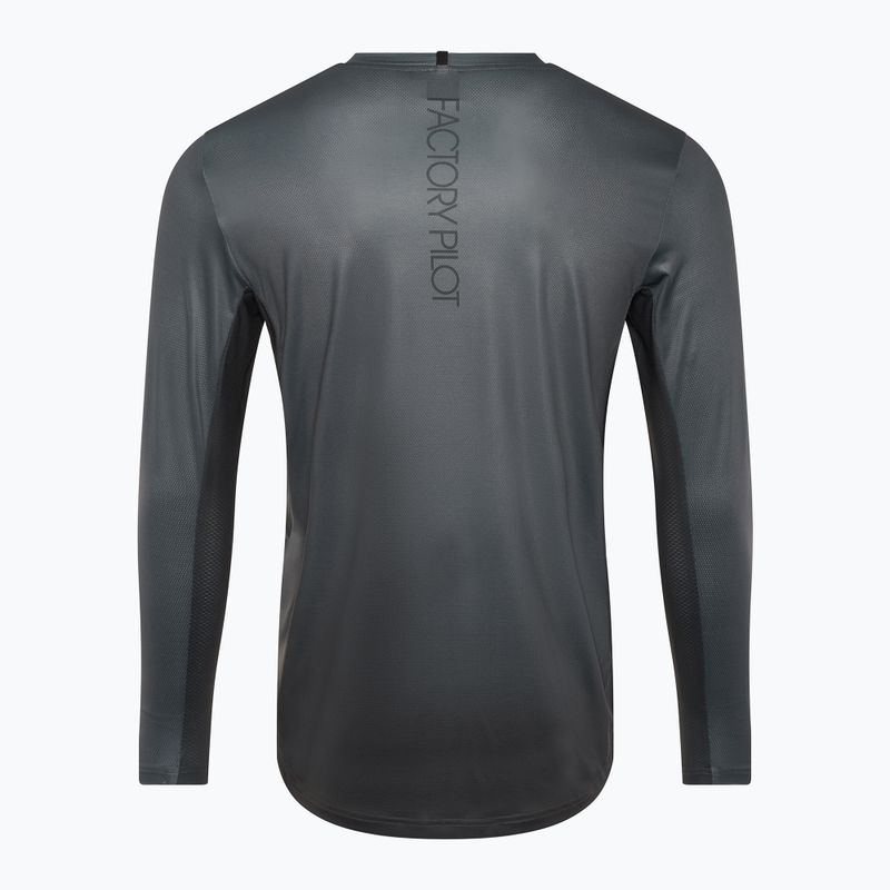 Pánský cyklistický dres Longsleeve Oakley Maven Coast 2.0 LS gradient black grey 2