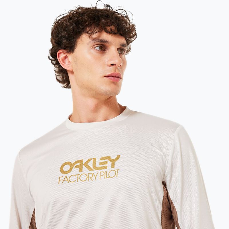 Pánský cyklistický dres Longsleeve Oakley Maven Coast 2.0 LS gradient pebble mist 4