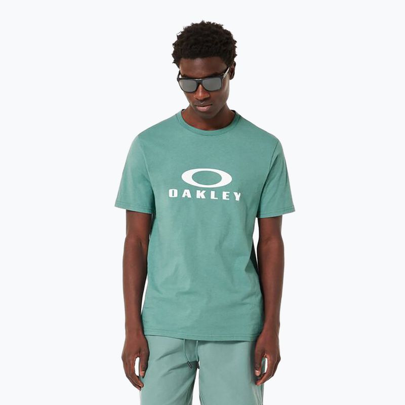 Pánské tričko Oakley O Bark 2.0 dark pacific