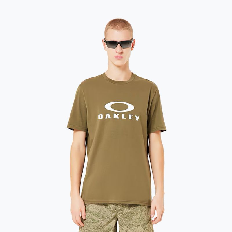 Pánské tričko Oakley O Bark 2.0 army green