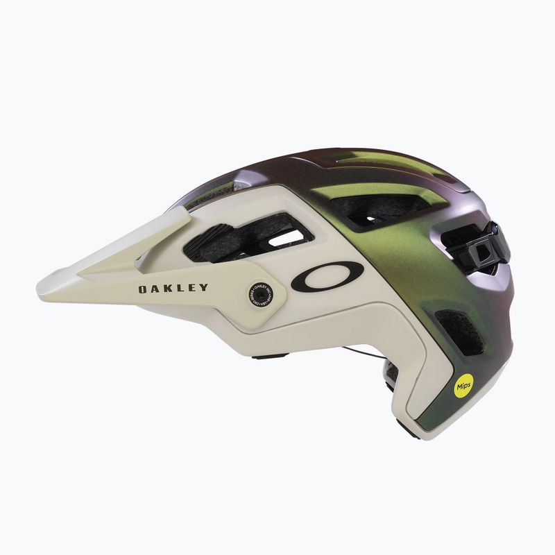 Cyklistická přilba Oakley Drt5 Maven EU satin mist silver/green colourshift 4