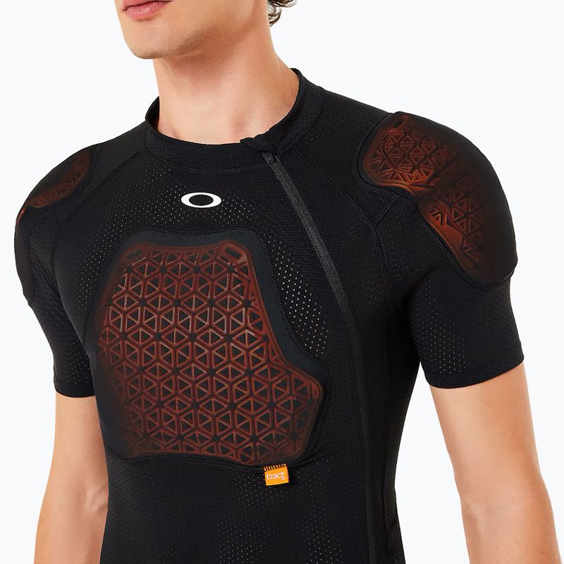 Pánský cyklistický dres Oakley Drop In D30 Full Impact blackout  4