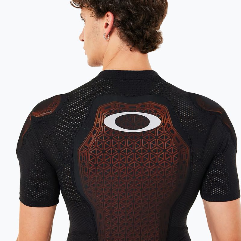 Pánský cyklistický dres Oakley Drop In D30 Full Impact blackout  5