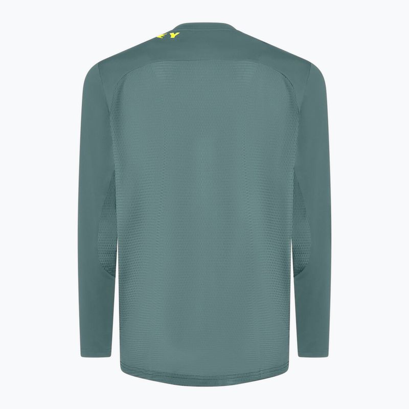 Pánský cyklistický dres Longsleeve Oakley Free Ride RC pacific 2