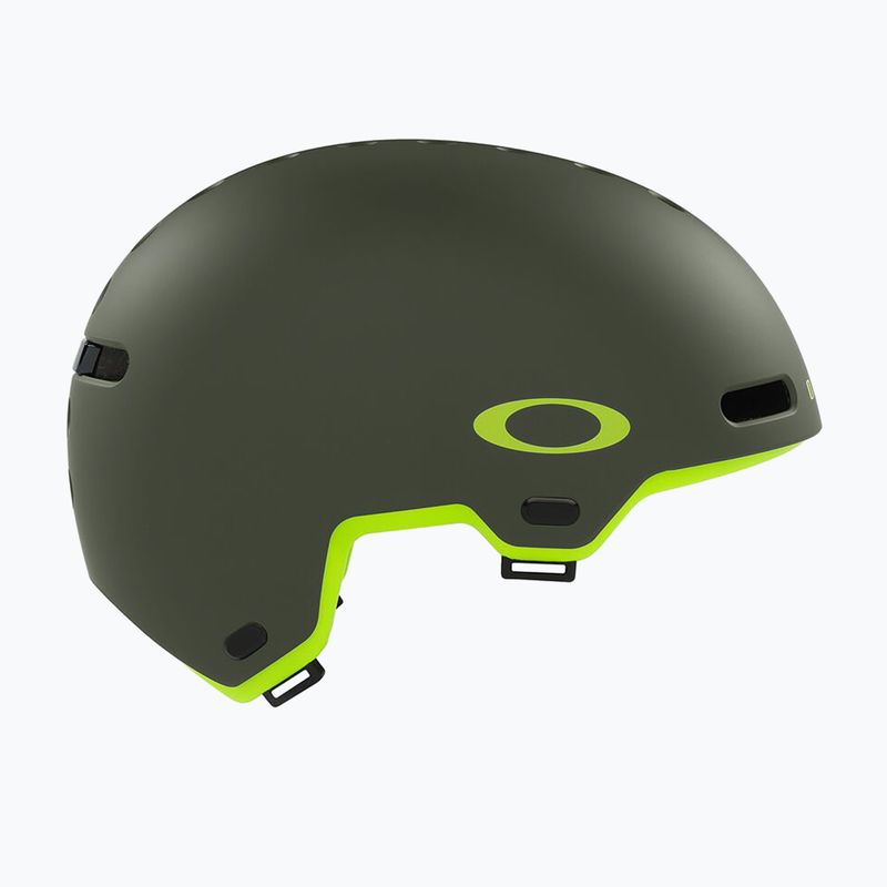 Cyklistická přilba Oakley Street1 EU matte hunter green/retina burn 2