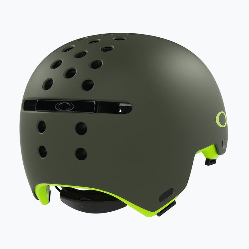 Cyklistická přilba Oakley Street1 EU matte hunter green/retina burn 5