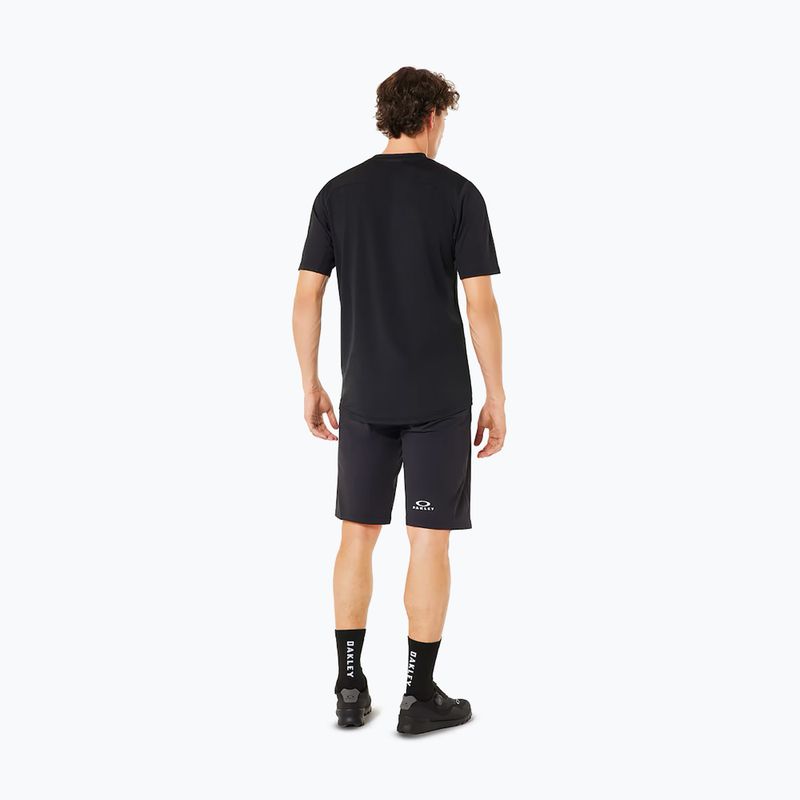 Pánské cyklistické šortky Oakley Free Ride Lined blackout 3