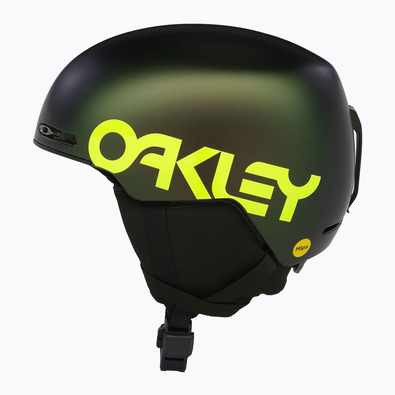 Lyžařská helma Oakley Mod1 MIPS Silver/Green colorshft fp 2