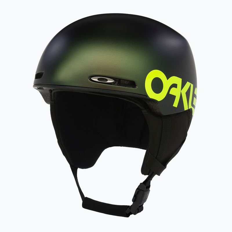 Lyžařská helma Oakley Mod1 MIPS Silver/Green colorshft fp 5