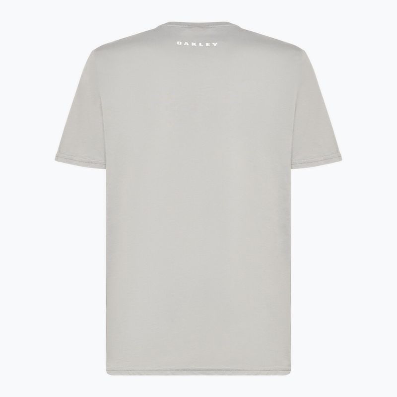 Pánské tričko Oakley Bark Ellipse Tee cement 2