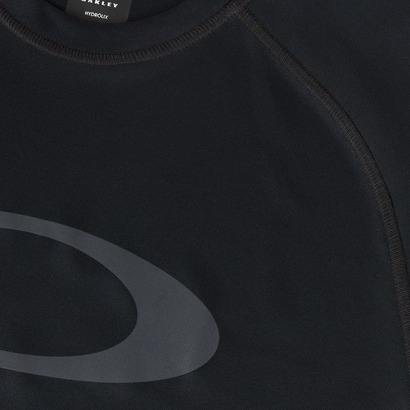Pánské plavecké tričko Oakley Rashguard blackout 3